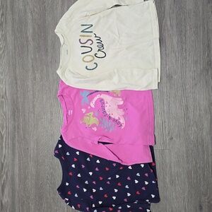 2 Carters And 1 Old Navy Long Sleeve